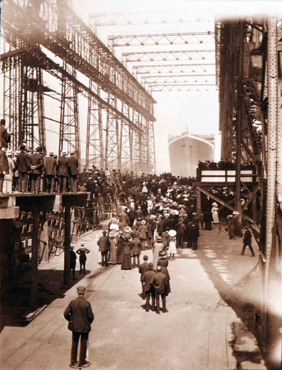 Botadura Del Titanic En Belfast, Las Imágenes Nunca Vistas Antes