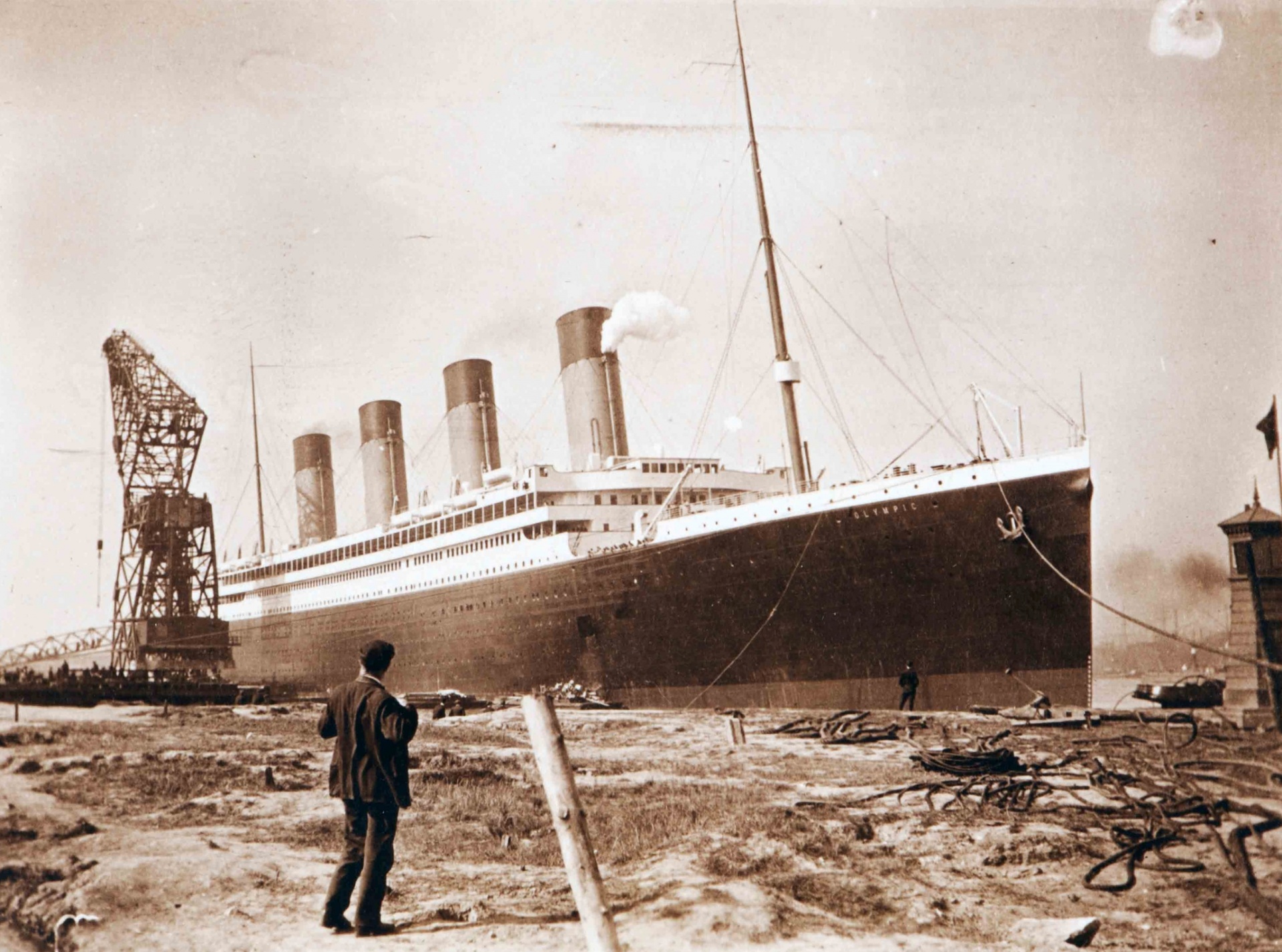 Botadura Del Titanic En Belfast, Las Imágenes Nunca Vistas Antes