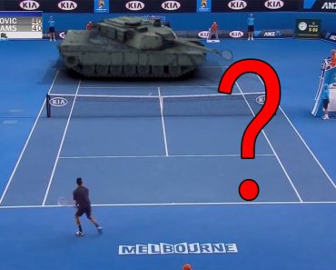 El Vídeo Del Partido De Tenis Entre Djokovic Y Un Tanque Abrams Qué Está Revolucionando Internet