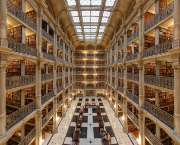 Fotografía Del Día: Interior De La Biblioteca George Peabody De Baltimore
