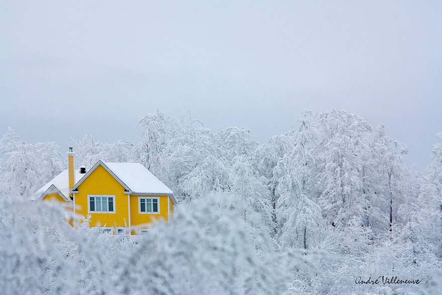 25 Casas Solitarias Perdidas En Majestuosos Paisajes Invernales. La #5 Es Maravillosa