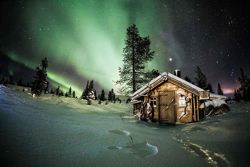 25 Casas Solitarias Perdidas En Majestuosos Paisajes Invernales. La #5 Es Maravillosa