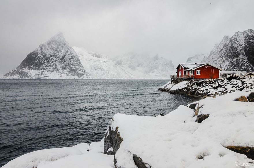 25 Casas Solitarias Perdidas En Majestuosos Paisajes Invernales. La #5 Es Maravillosa