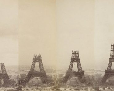 Las increíbles e insólitas fotos de la construcción de la Torre Eiffel 5