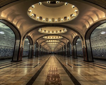 15 De Las Estaciones De Metro Más Bellas Del Mundo 1
