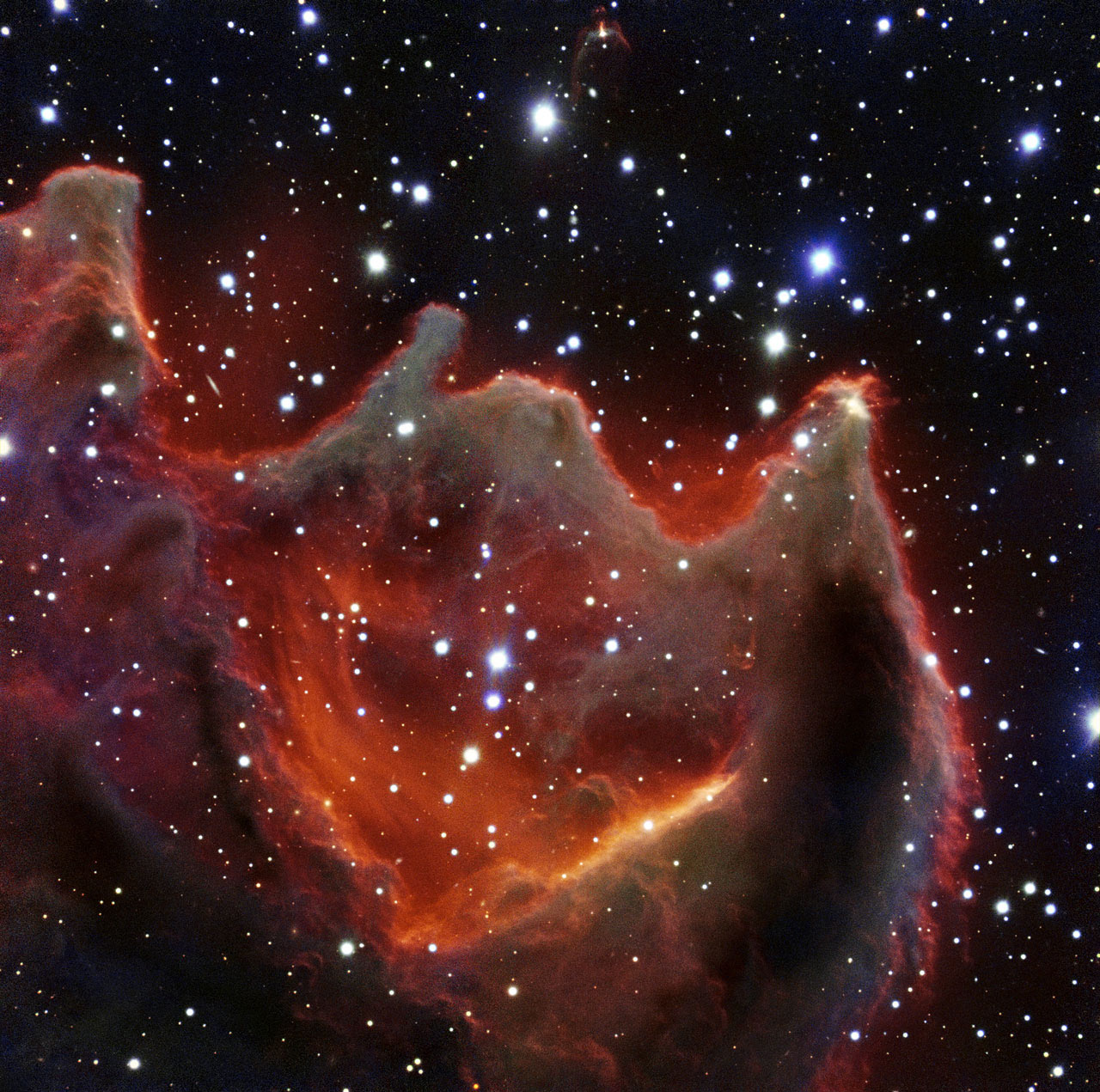 Hermosa Nueva Foto De La Misteriosa Nebulosa "Fauces De La Bestia"