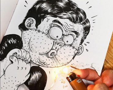Las Alucinantes Y Sorprendentes Ilustraciones Que Luchan Con Su Creador 1 Las Alucinantes Y Sorprendentes Ilustraciones Que Luchan Con Su Creador 1