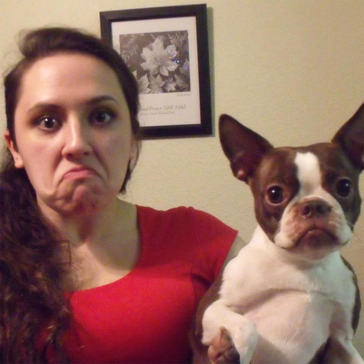 13 mascotas que tienen la misma cara que sus dueños. Atentos a la #11 2 13 Mascotas Que Tienen La Misma Cara Que Sus Dueños. Atentos A La #11