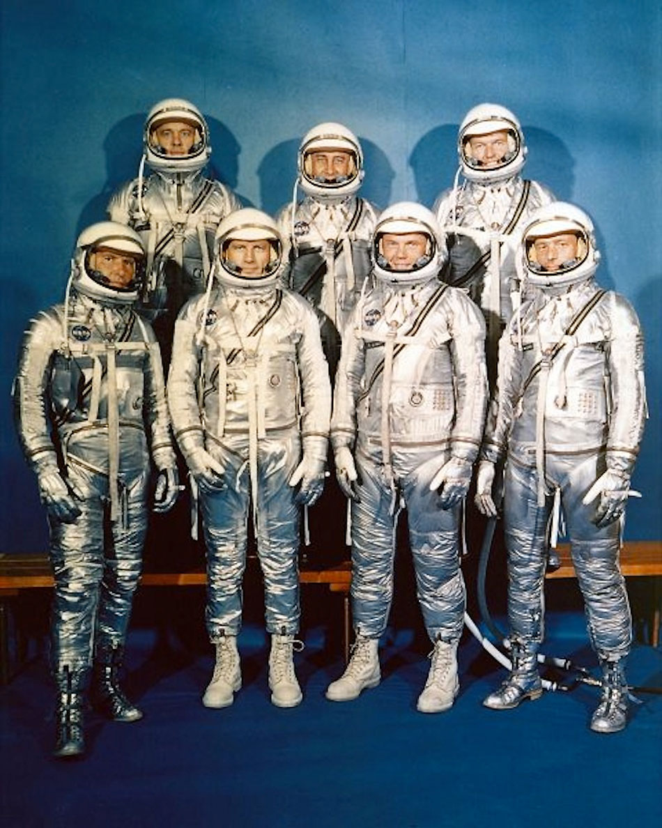 Fotografía Del Día: Los Primeros Astronautas De Estados Unidos 1