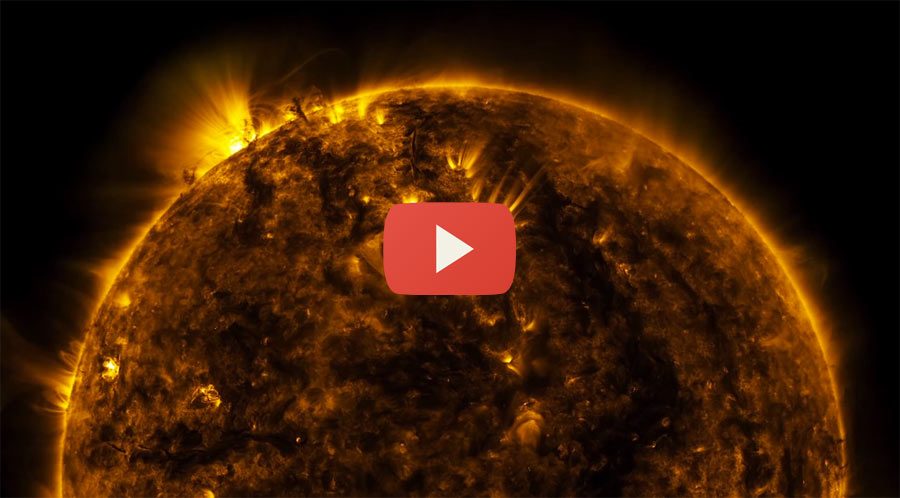Espectacular Vídeo De La NASA Que Muestra En 3 Gloriosos Minutos La Vida de 5 Años Del Sol