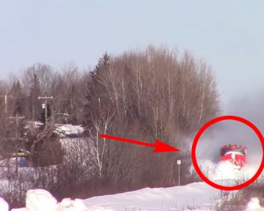 Las Vías Están Cubiertas Por Una Nevada Cuando El Tren Se Acerca. Lo Que Sucedió Me Hizo Contener La Respiración