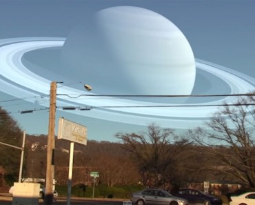 Así sería nuestro cielo si nuestra Luna fuera sustituida por el resto de planetas del Sistema Solar 1 Así sería nuestro cielo si nuestra Luna fuera sustituida por el resto de planetas del Sistema Solar
