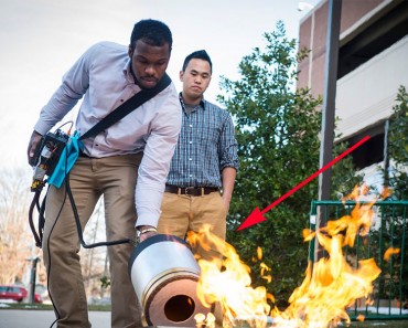 Estos brillantes estudiantes han inventado un revolucionario dispositivo para apagar fuegos