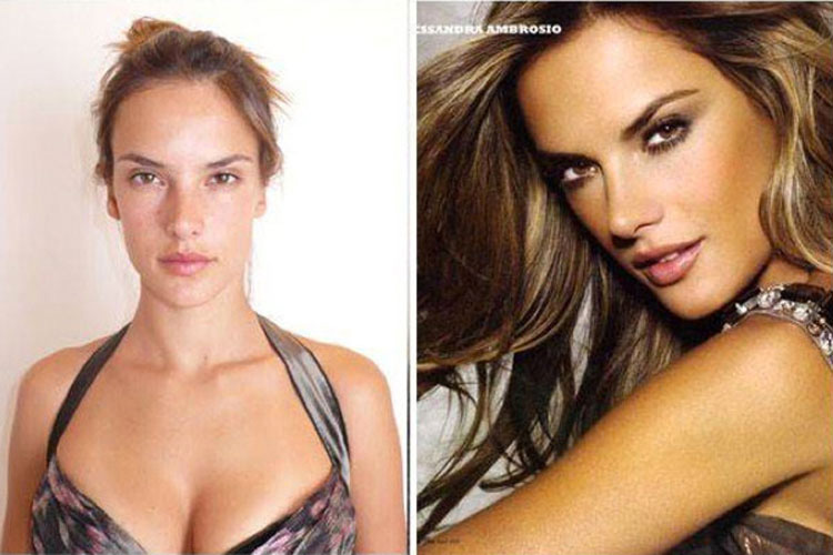 15 Modelos de Victoria's Secret sin ningún tipo de maquillaje. ¿TOP MODELS? 10