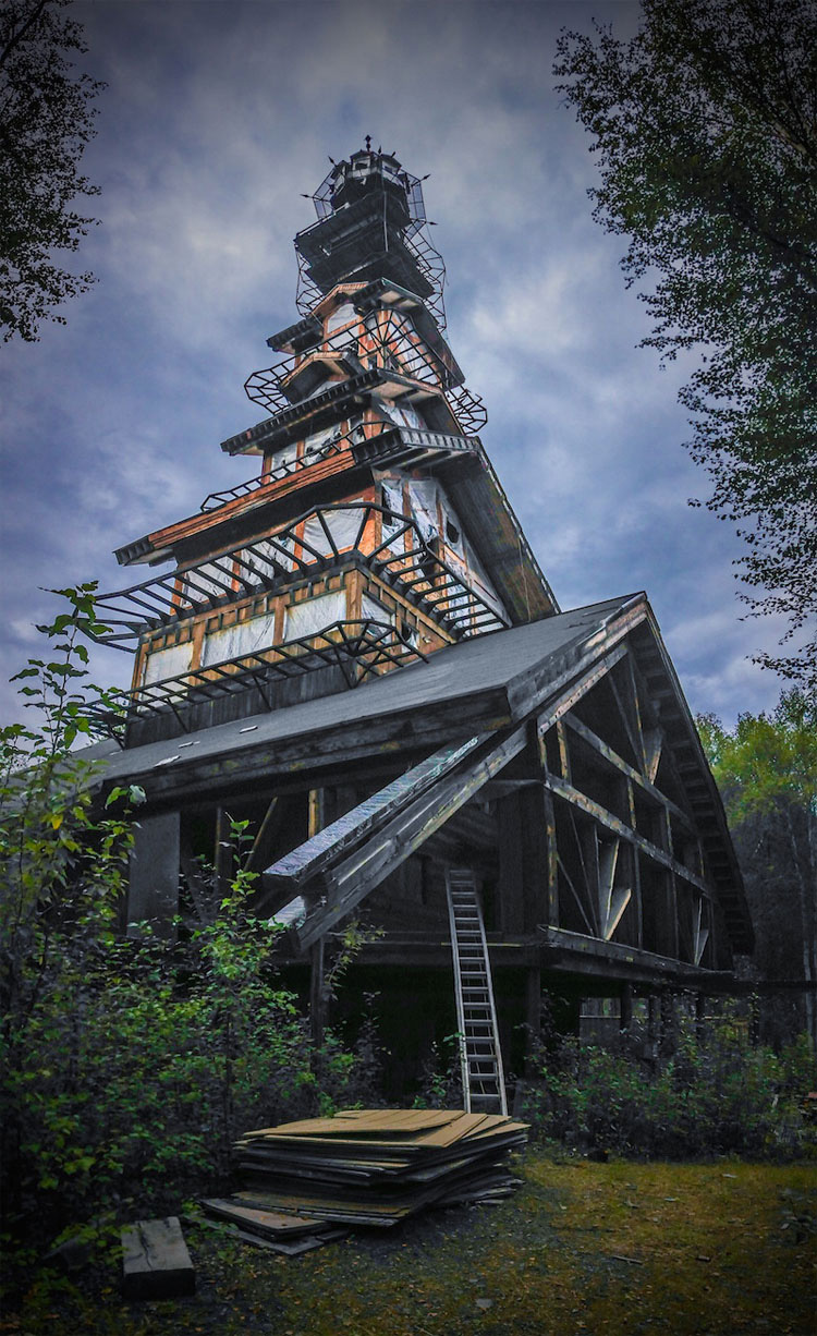Esta es la MISTERIOSA casa del "Dr. Seuss" construida en una zona inhospita de Alaska