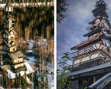 Esta es la MISTERIOSA casa del "Dr. Seuss" construida en una zona inhospita de Alaska