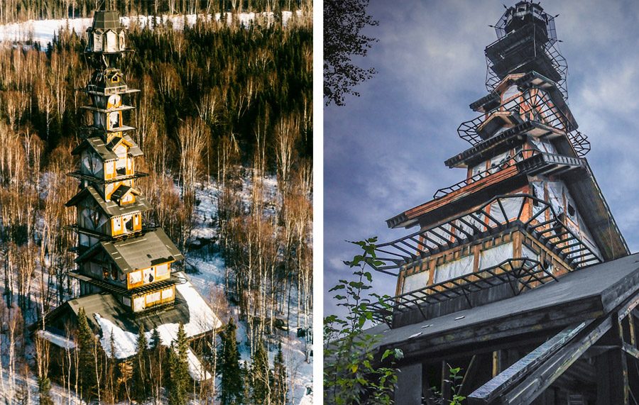 Esta es la MISTERIOSA casa del "Dr. Seuss" construida en una zona inhospita de Alaska