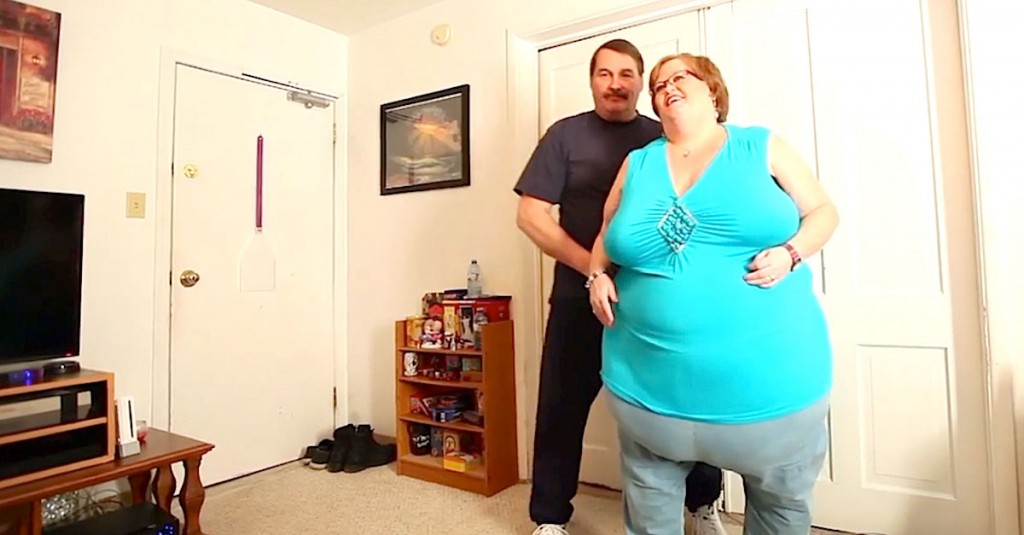 Ella pesa 190 kilos, ¿pero qué hace su marido con ella? ¡Estoy SORPRENDIDO!