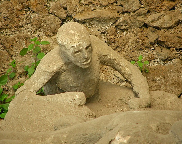 El Jardín de los fugitivos, los últimos momentos de Pompeya