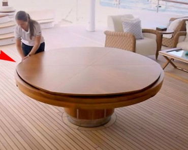 Esto puede parecer una mesa común, pero cuando se transforma es algo REALMENTE IMPRESIONANTE