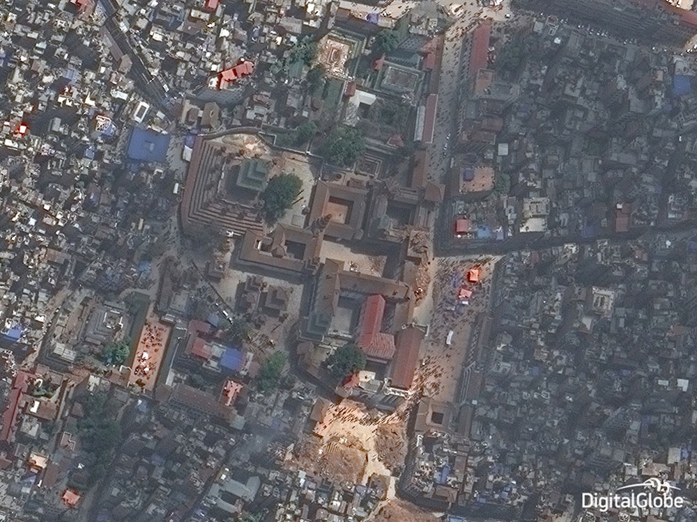 Imágenes de satélite del ANTES y DESPUÉS del terremoto de Nepal. ¡Diferencias TERRIBLES! 7