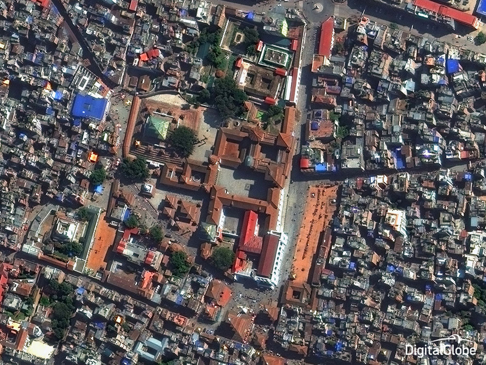 Imágenes de satélite del ANTES y DESPUÉS del terremoto de Nepal. ¡Diferencias TERRIBLES! 8
