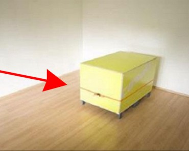 Esta sencilla caja oculta un dormitorio COMPLETO en su interior y es ALUCINANTE