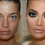 50 Fotos que demuestran que el maquillaje puede TRANSFORMARTE completamente 13