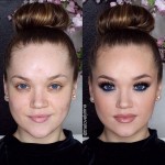 50 Fotos que demuestran que el maquillaje puede TRANSFORMARTE completamente 20