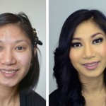 50 Fotos que demuestran que el maquillaje puede TRANSFORMARTE completamente 28