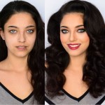 50 Fotos que demuestran que el maquillaje puede TRANSFORMARTE completamente 46