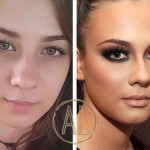 50 Fotos que demuestran que el maquillaje puede TRANSFORMARTE completamente 47