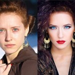 50 Fotos que demuestran que el maquillaje puede TRANSFORMARTE completamente 8
