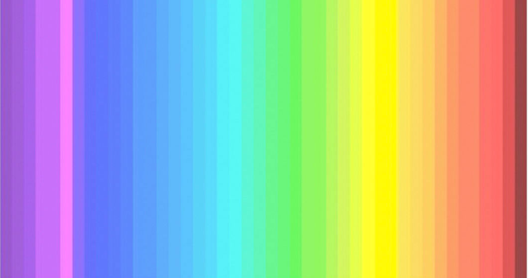 Sólo 1 de cada 4 personas pueden ver todos los colores de esta imagen. ¿CUÁNTOS VES? 1