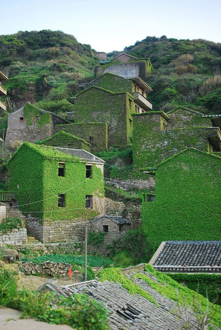 Esto hace la naturaleza en un pueblo cuando las personas  lo ABANDONAN durante años