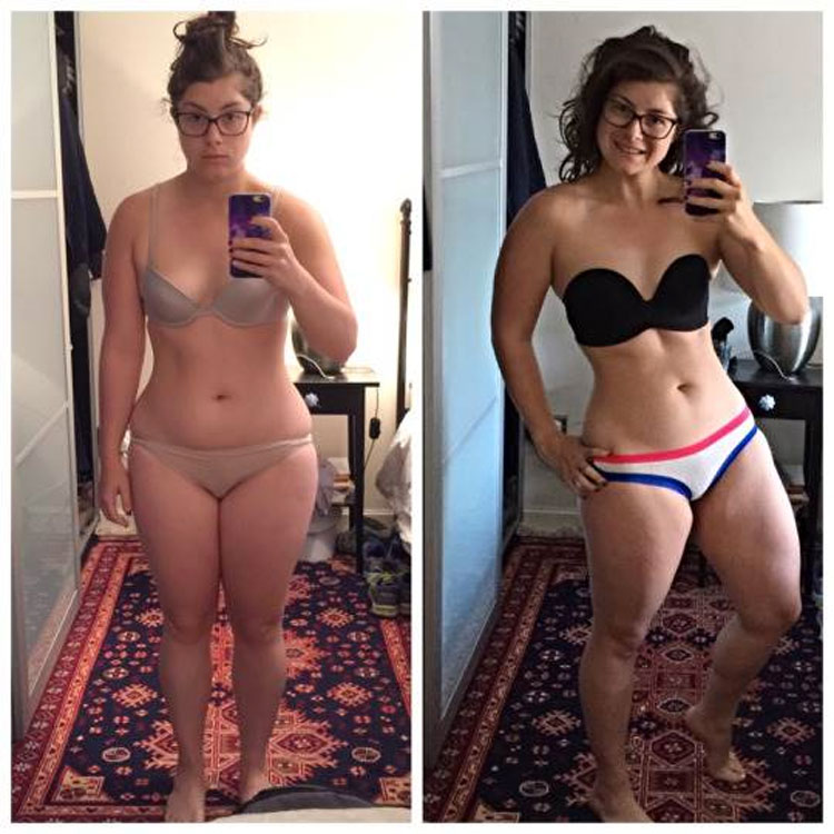 Una blogger de fitness revela que las fotos del ANTES y el DESPUÉS no son siempre lo que parecen 1
