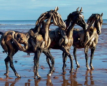 Este artista hace increíbles esculturas de animales a partir de un medio INESPERADO