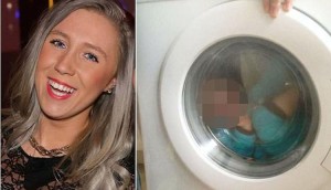 Esta madre pensó que sería divertido poner a un niño con Síndrome de Down en la lavadora