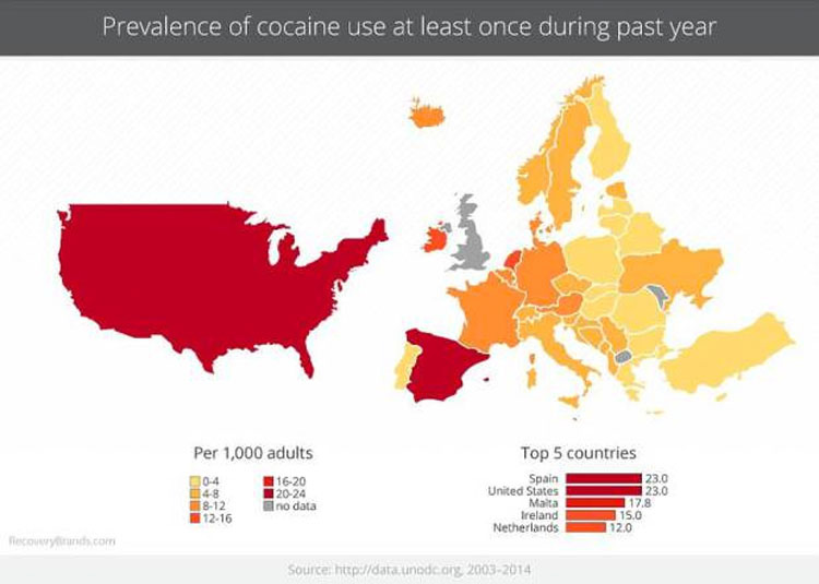 Así es como la cocaína hace que se PUTREFACTE la piel de las personas. ¡TERRIBLE!