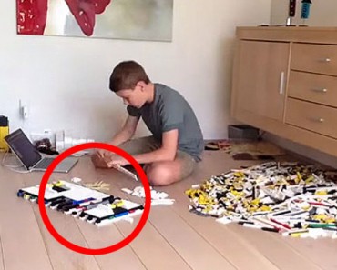 Este niño acaba de crear la cosa más ASOMBROSA usando miles de piezas de LEGO