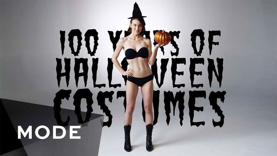 Este vídeo de 100 Años de disfraces de Halloween te ASOMBRARÁ (especialmente el de 2015)
