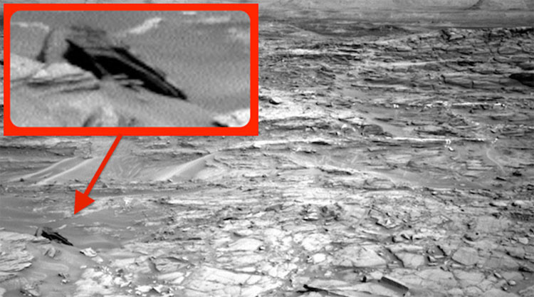7 de las cosas más espeluznantes y bizarras vistas en Marte