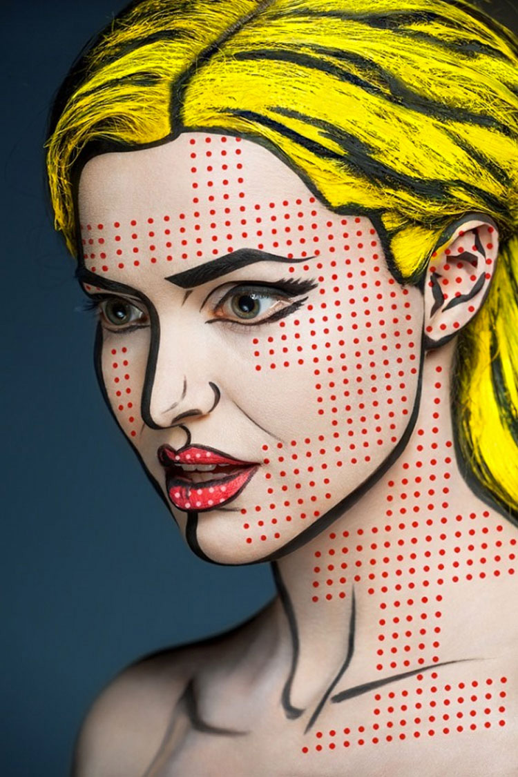 15 ilusiones ópticas con maquillaje para celebrar el Halloween MÁS LOCO