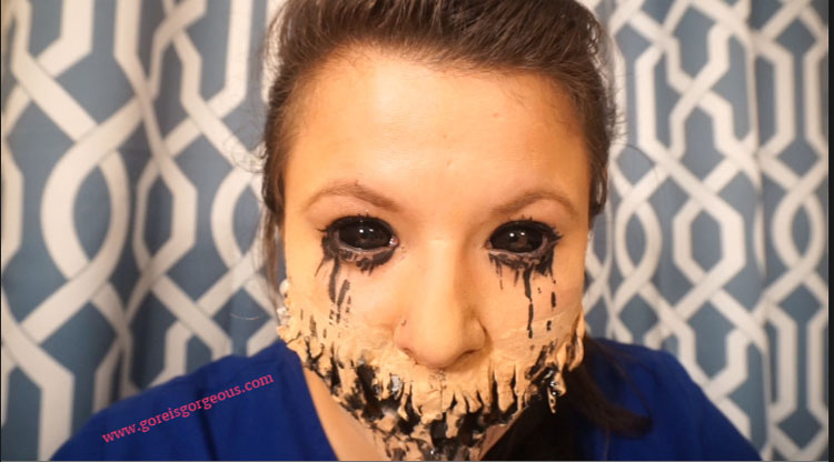 Esta chica ha creado el maquillaje para Halloween más espeluznante. MIRA cómo se hace