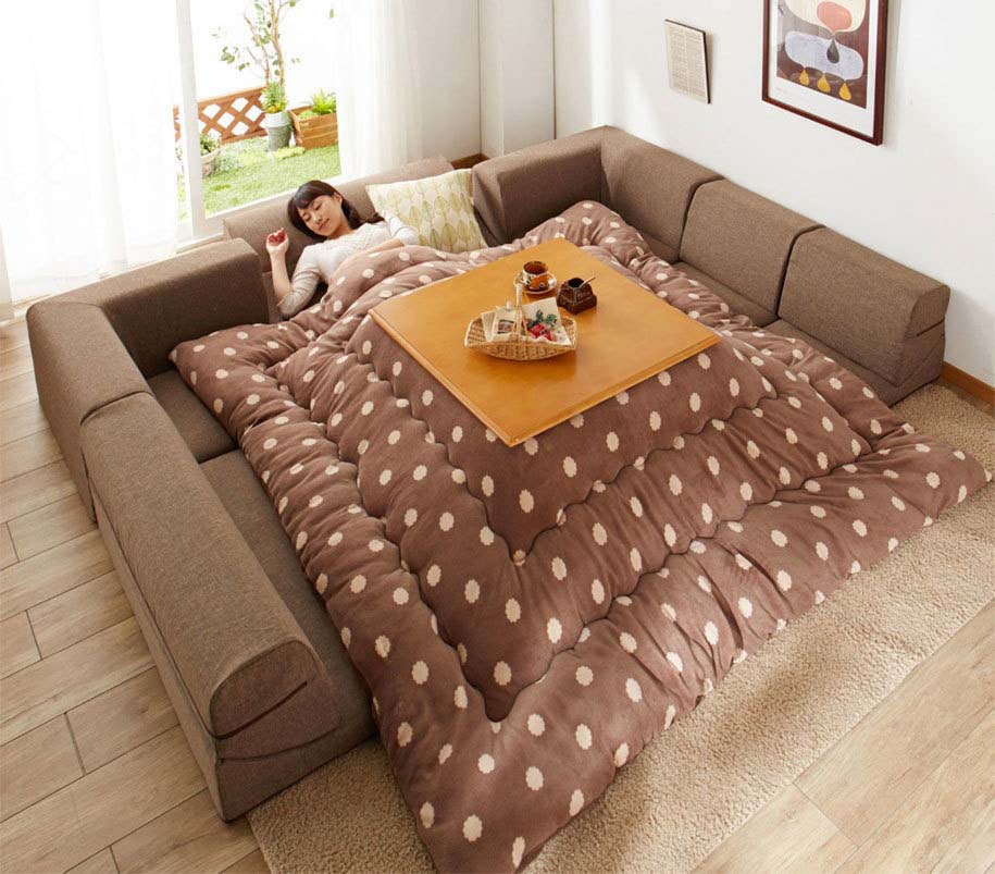 No podrás vivir un día más sin este invento loco e impresionante: el kotatsu