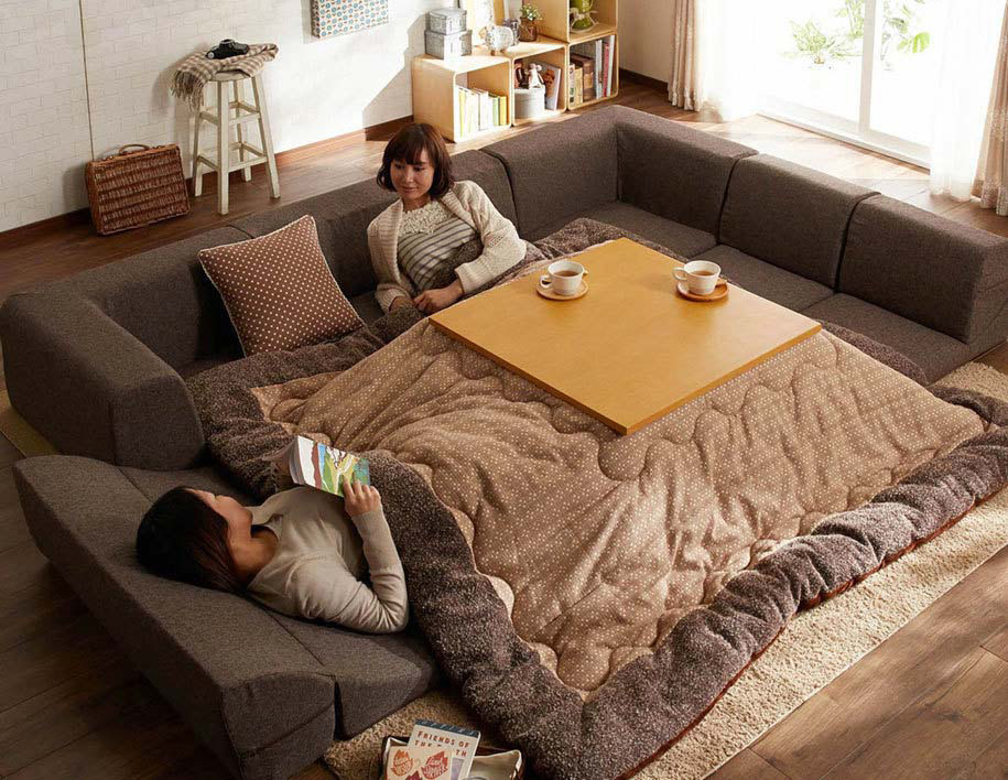 No podrás vivir un día más sin este invento loco e impresionante: el kotatsu