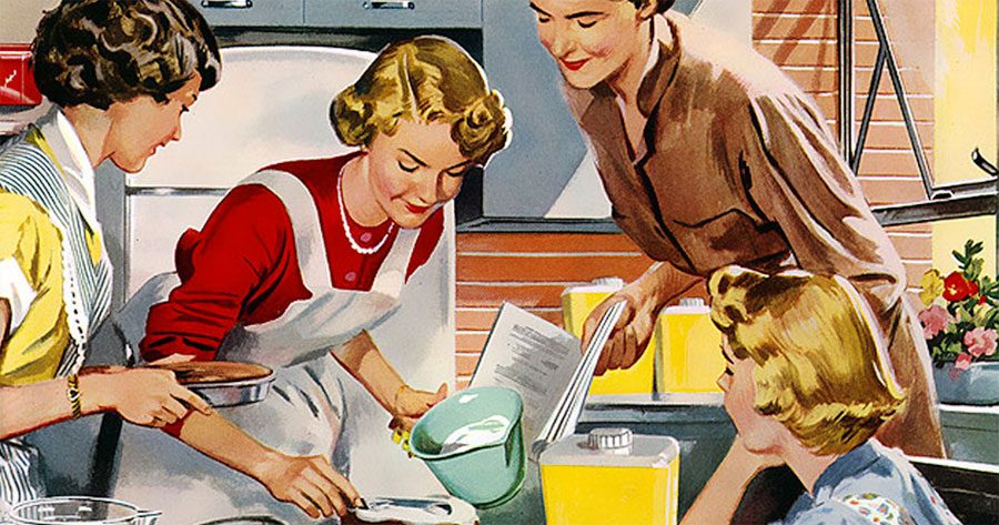 18 reglas locas que las esposas de 1950 tenían que seguir