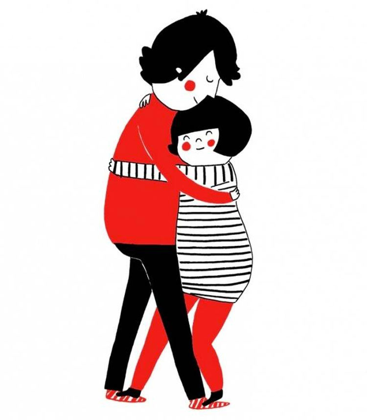 7 ilustraciones que muestran que el verdadero amor está en las pequeñas cosas cotidianas