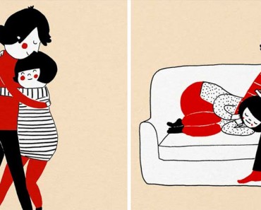 7 ilustraciones que muestran que el verdadero amor está en las pequeñas cosas cotidianas