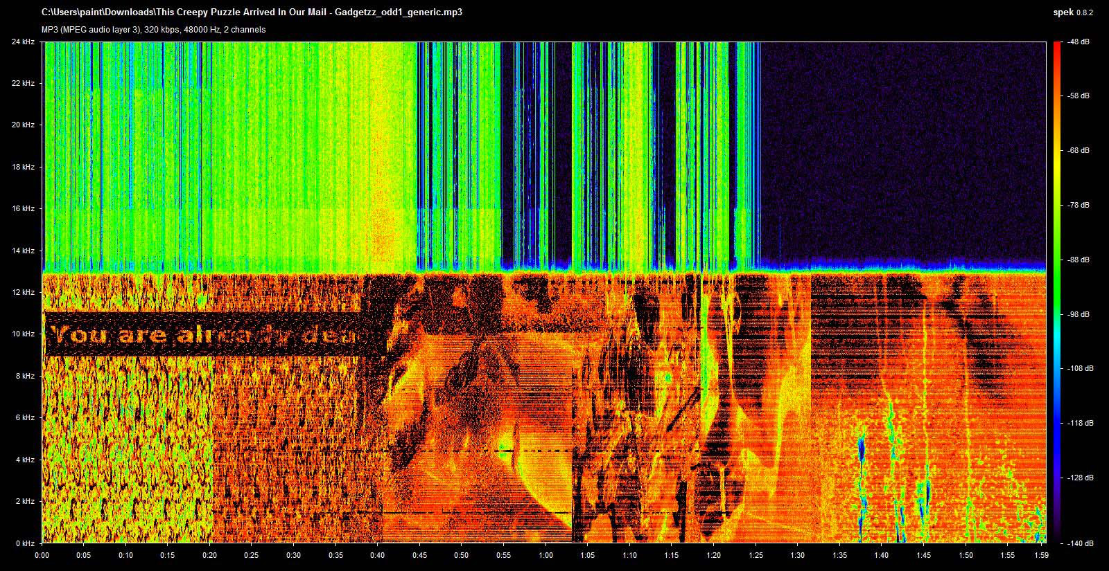 Este macabro vídeo llamado 1B-X-1371 contiene mensajes amenazantes, y nadie sabe quién lo hizo